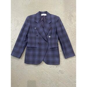 Rena Rowan Saville Pure Wool Blazer Jacket Womens Size 6